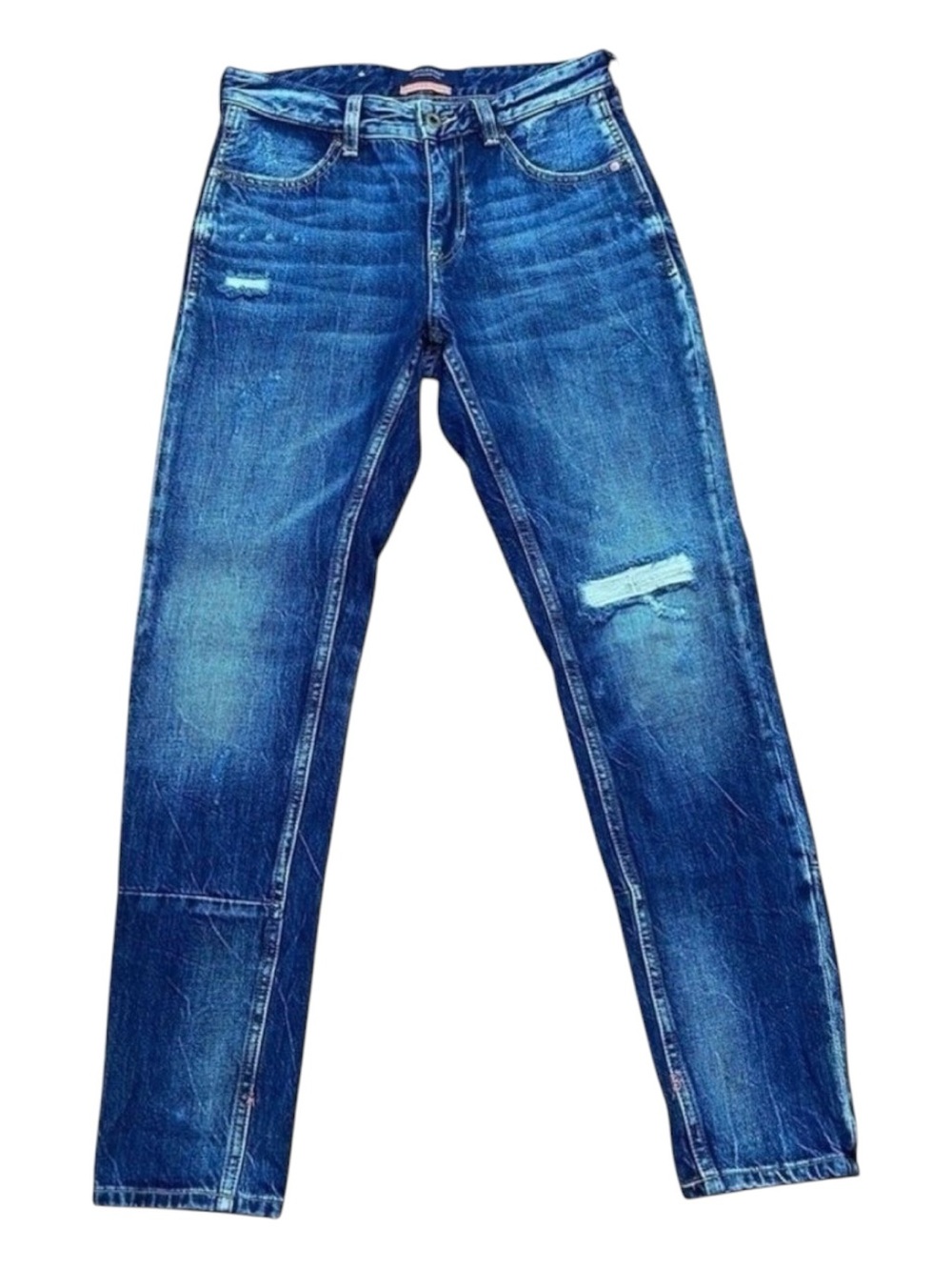 Scotch & Soda Alpine Clash ripped high rise waist jeans distressed 100% cotton